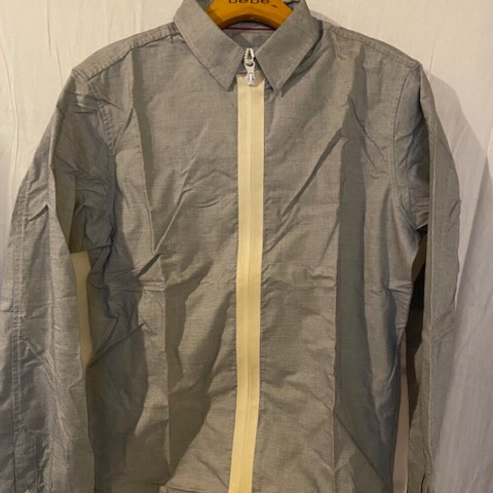 Oxford Shirt with zipper front